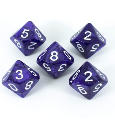 Purple D10 Dice - Pearl Effect $16.51 Game Accessories