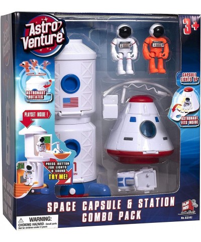 Space Playset - Toy Space Station & Space Capsule with Lights and Sound & 2 Astronaut Figurine Toys for Boys and Girls $72.40...